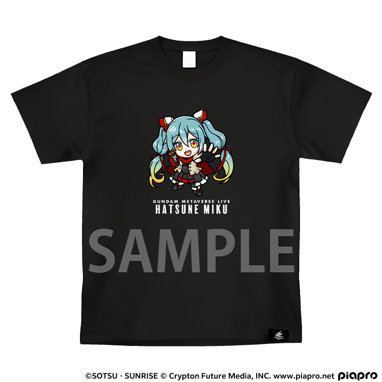 GUNDAM METAVERSE LIVE HATSUNE MIKU Celebration T-shirt